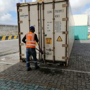Inspección de Condición Antinarcótico en Puerto de Embarque