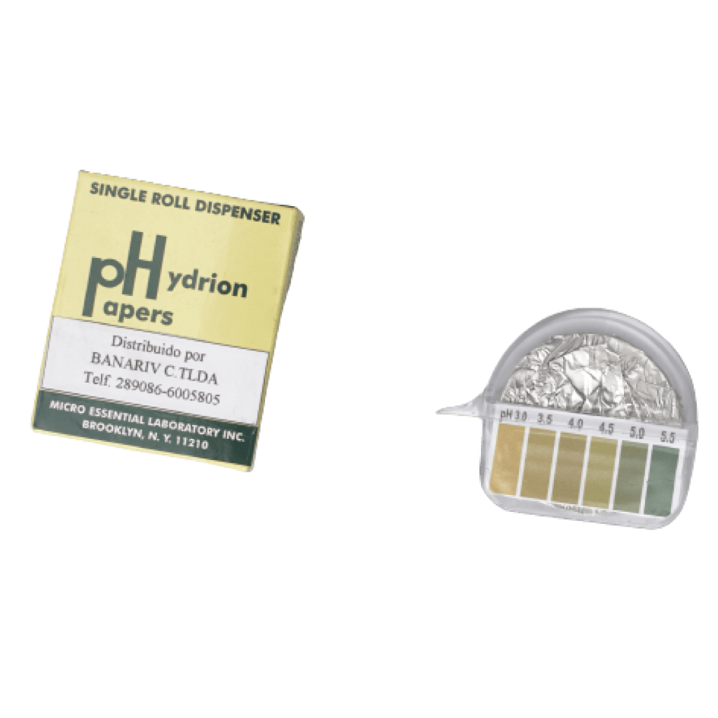 Tiras de PH con dispensador