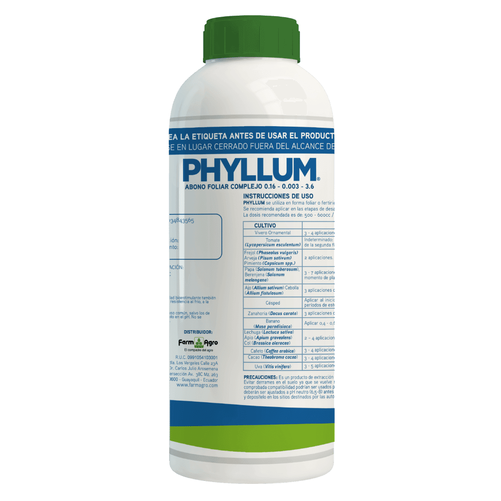 PHYLLIUM ORGÁNICO - Bioestimulante