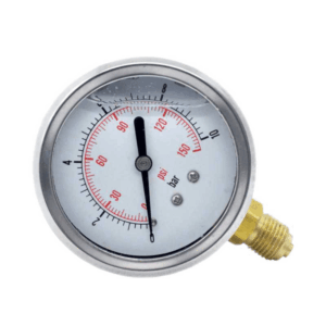 Manómetro Glicerina 1 RM 1/4" 150 PSI