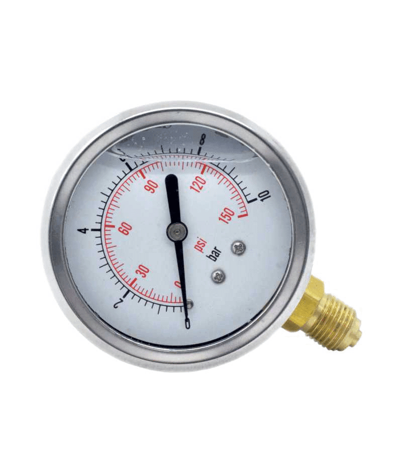 Manómetro Glicerina 1 RM 1/4" 150 PSI