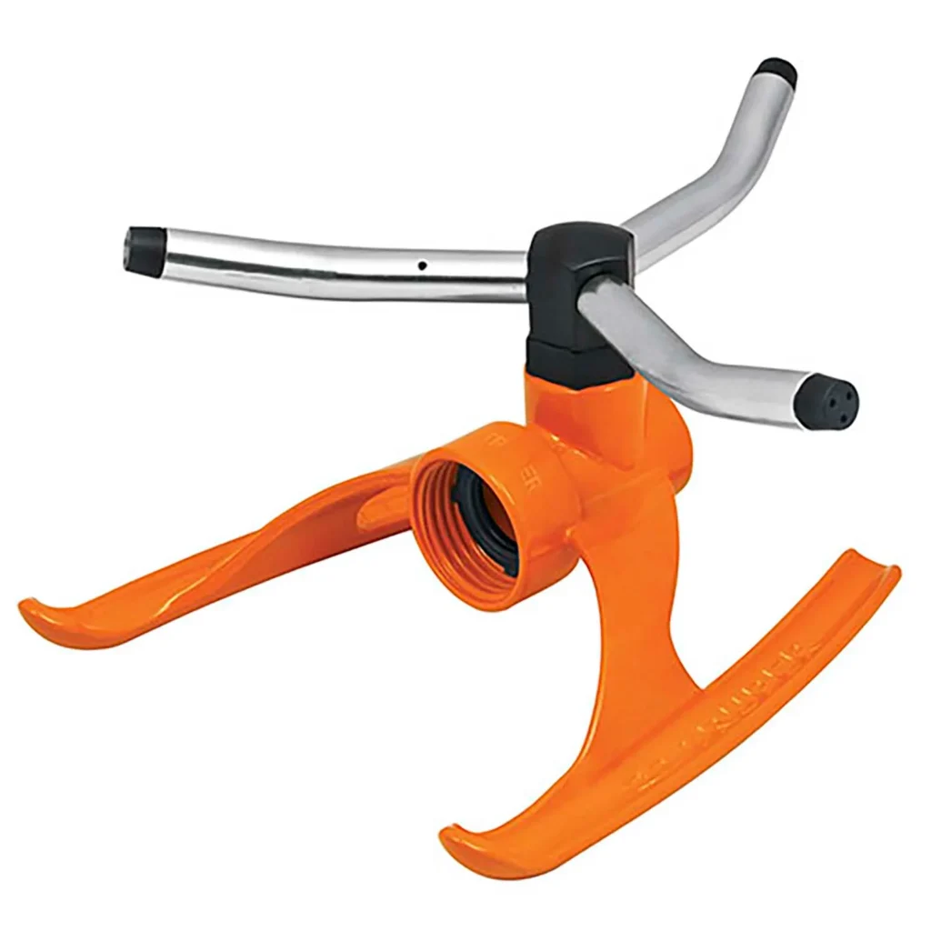 Aspersor de aluminio 3 brazos giratorio