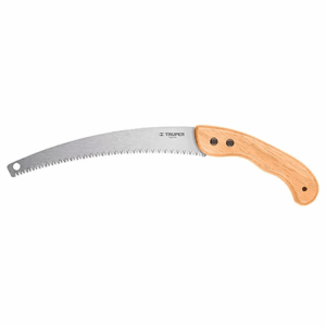SERRUCHO DE PODA 14" HOJA CURVA 6 DPP, MANGO MADERA