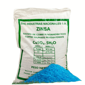 Sulfato de cobre Zinsa